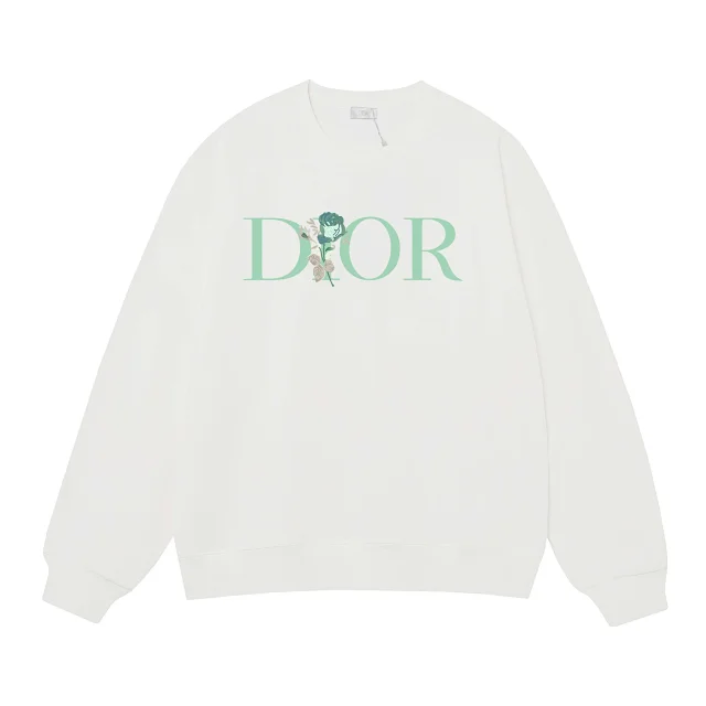 Dior Hoodies & Sweatshirts Logo-print crewneck sweatshirt product detail image 7