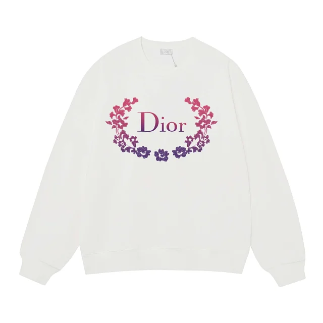 Dior Hoodies & Sweatshirts Logo-print crewneck sweatshirt product detail image 8