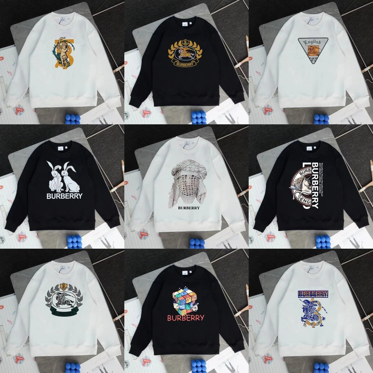 Burberry Logo Print 