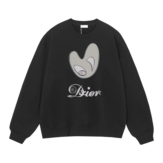 Dior Hoodies & Sweatshirts Logo-print crewneck sweatshirt product detail image 9