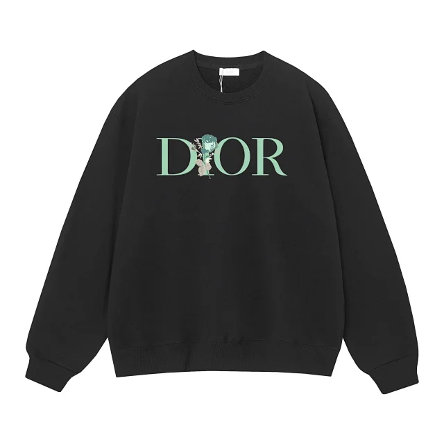 Dior Hoodies & Sweatshirts Logo-print crewneck sweatshirt product detail image 5
