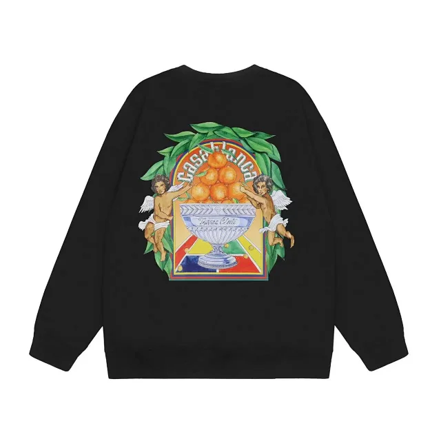 Casablanca Hoodies & Sweatshirts Tennis Club Graphic Crewneck Sweatshirt product detail image 6