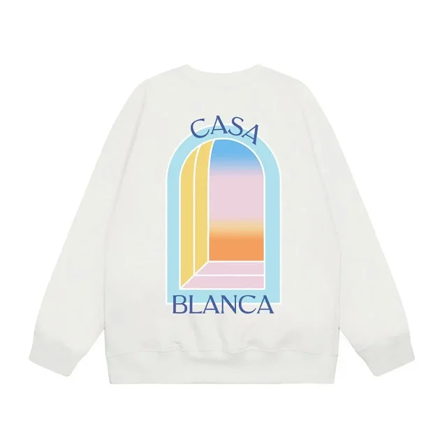 Casablanca Hoodies & Sweatshirts Tennis Club Graphic Crewneck Sweatshirt product detail image 9