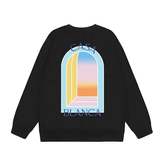 Casablanca Hoodies & Sweatshirts Tennis Club Graphic Crewneck Sweatshirt product detail image 8