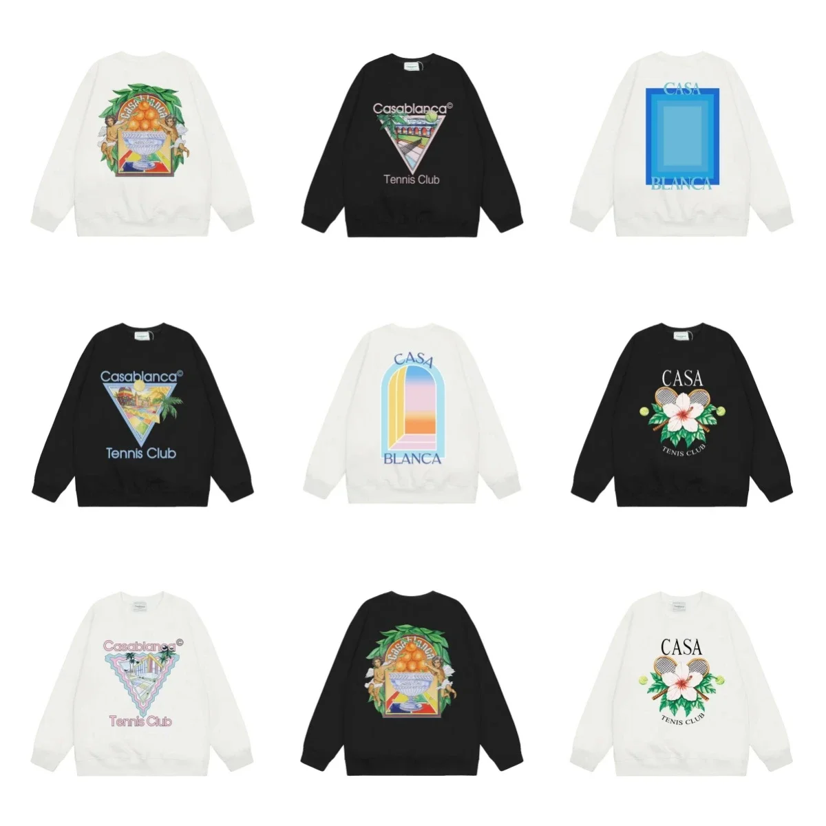 Casablanca Tennis Club Sweatshirt [9 Styles]