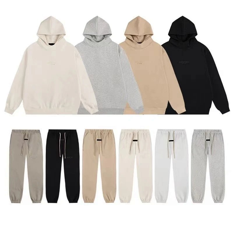 Fear of God Essentials Logo Hoodie Beige Hoodie product detail 2 in Litbuy spreadsheet finds