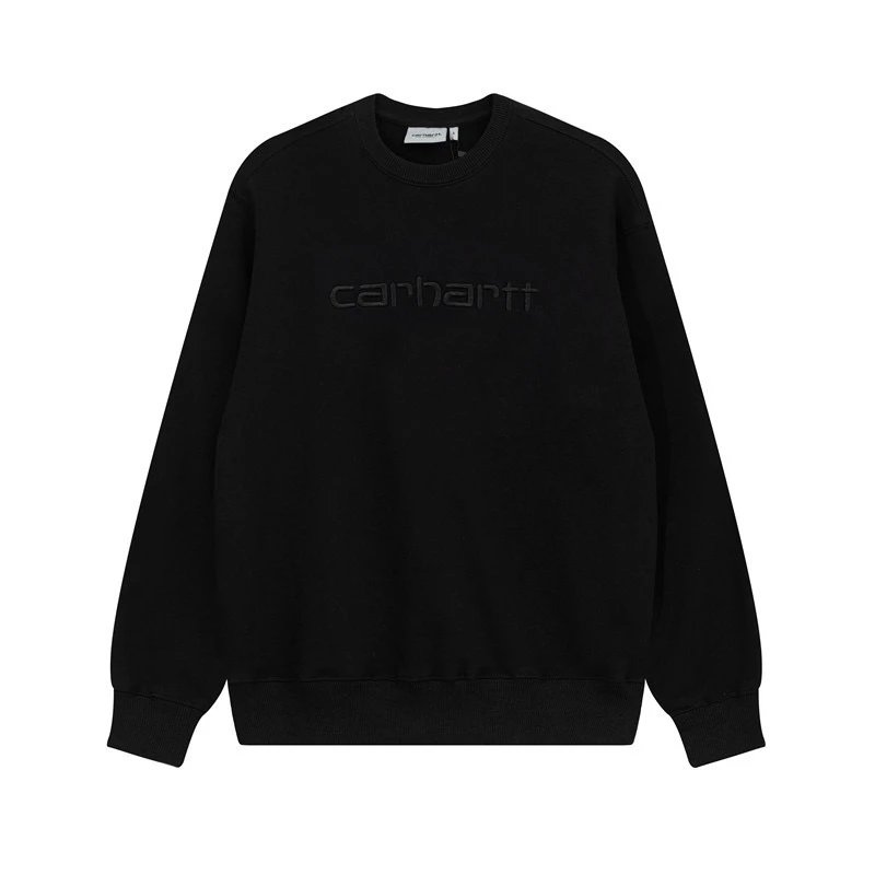Carhartt WIP Script Logo Navy Crewneck Sweatshirt - 7