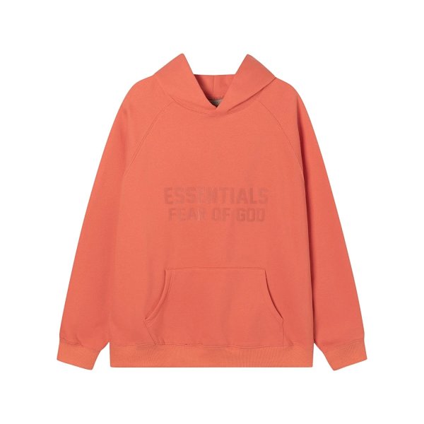 Fear of God Essentials Logo Hoodie Coral product listing in Litbuy spreadsheet finds
