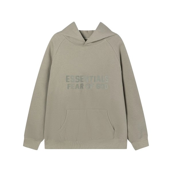 Fear of God Essentials Logo Hoodie Beige Hoodie product listing in Litbuy spreadsheet finds
