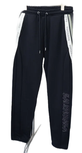 Balenciaga Trousers Logo-print wide-leg sweatpants product detail image 6