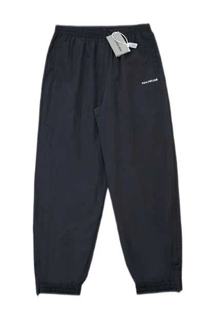 Balenciaga Trousers Logo-print wide-leg sweatpants product detail image 21