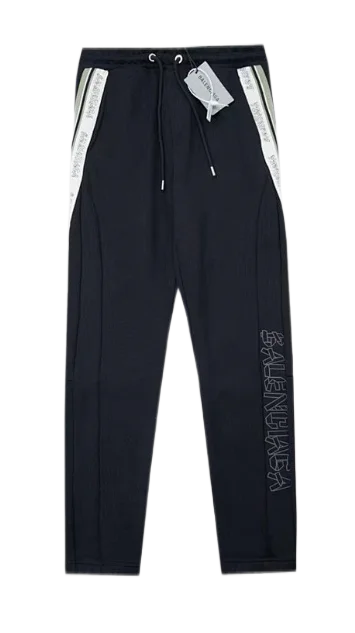 Balenciaga Trousers Logo-print wide-leg sweatpants product detail image 19