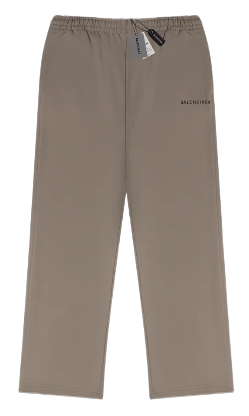 Balenciaga Trousers Logo-print wide-leg sweatpants product detail image 31