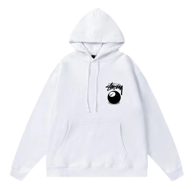Stüssy Hoodies & Sweatshirts 8-Ball Logo Hooded Sweatshirt product detail image 24