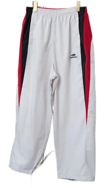 Balenciaga Trousers Logo-print wide-leg sweatpants product detail image 12