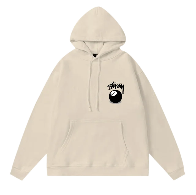 Stüssy Hoodies & Sweatshirts 8-Ball Logo Hooded Sweatshirt product detail image 23