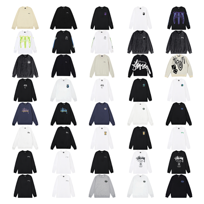 Stussy Classic Logo Hoodies & Long-Sleeve Sweatshirts [40 styles]