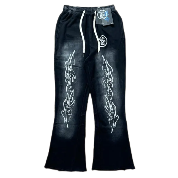 Hellstar x Reebok Track Pants Blue - 27