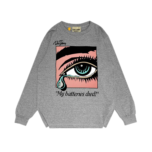 Gallery Dept. Hoodies & Sweatshirts Crewneck sweatshirt with eye graphic product detail image 1