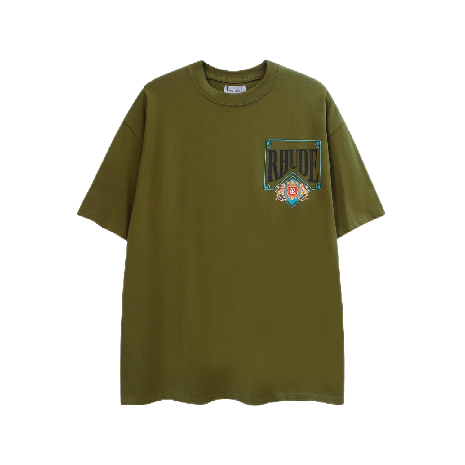 Rhude Eagle Logo White T-Shirt - 25