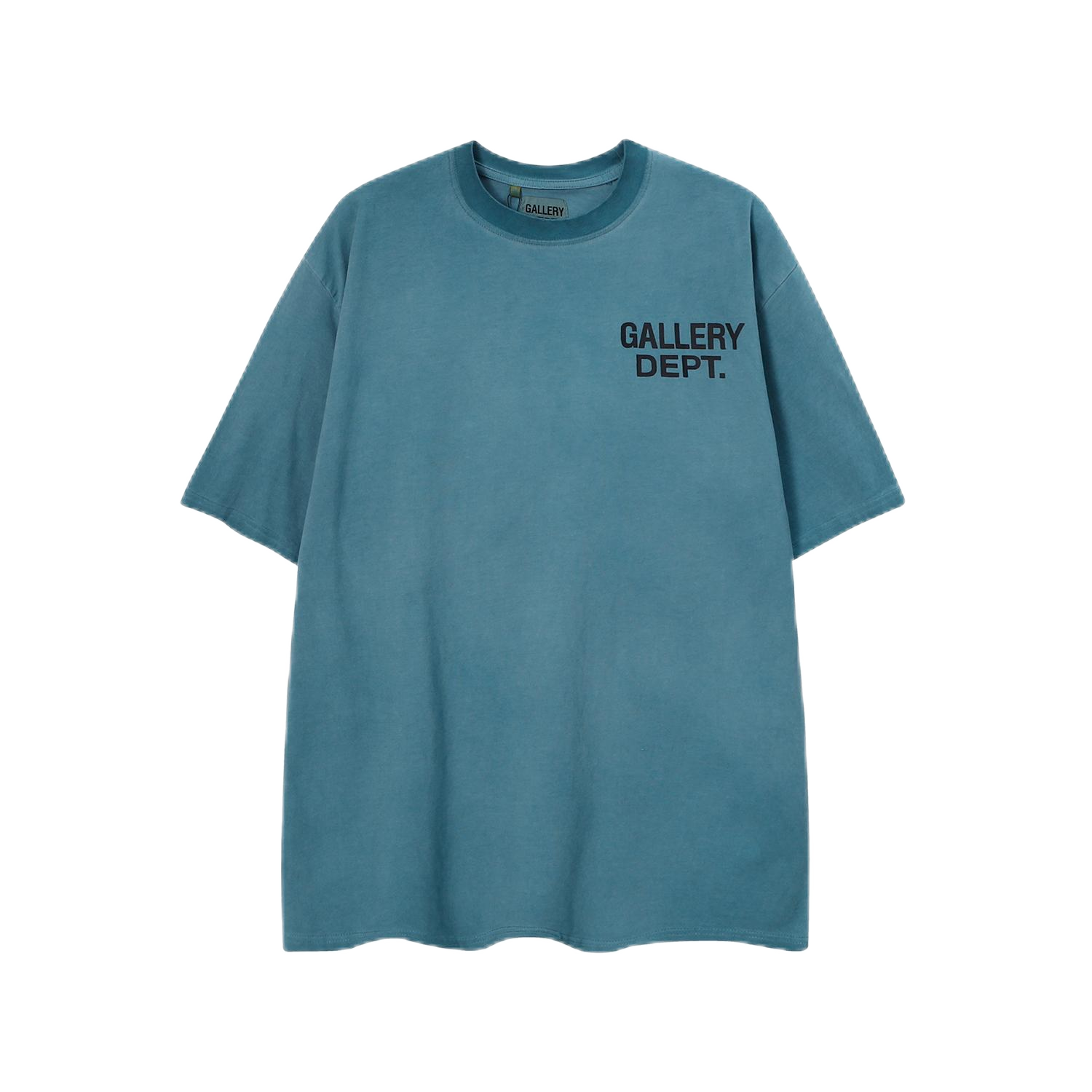 Lanvin Paris 1889 Palm Tree Graphic Washed Gray T-Shirt - 12
