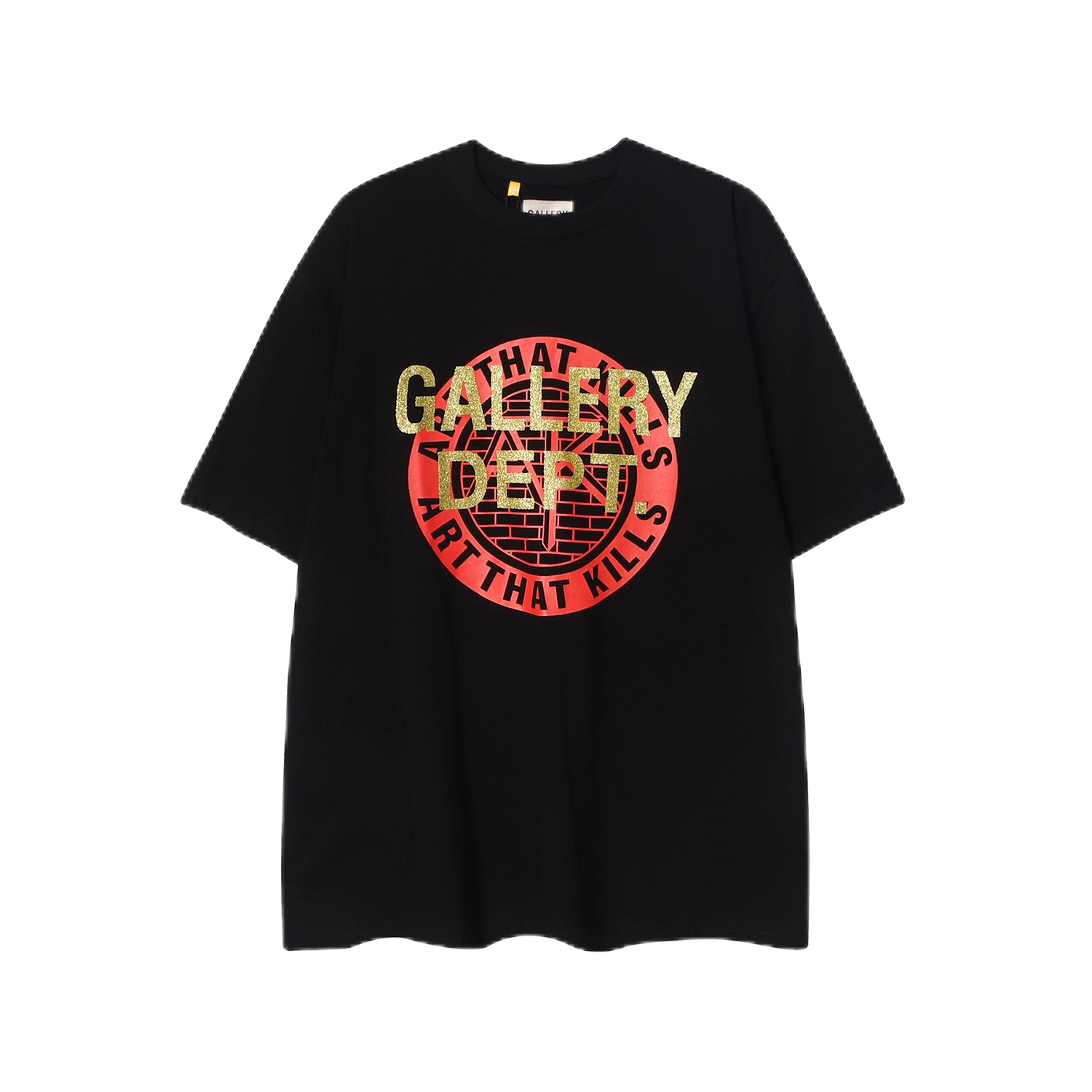 Lanvin Paris 1889 Palm Tree Graphic Washed Gray T-Shirt - 18