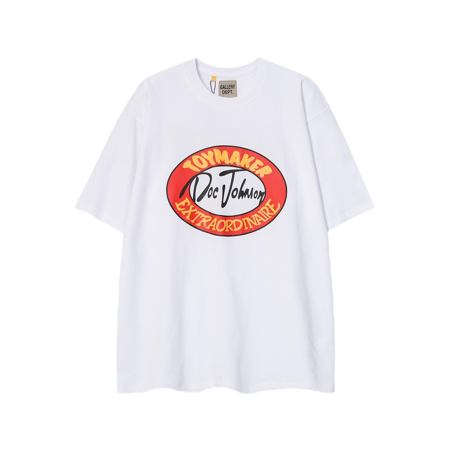 Lanvin Paris 1889 Palm Tree Graphic Washed Gray T-Shirt - 3