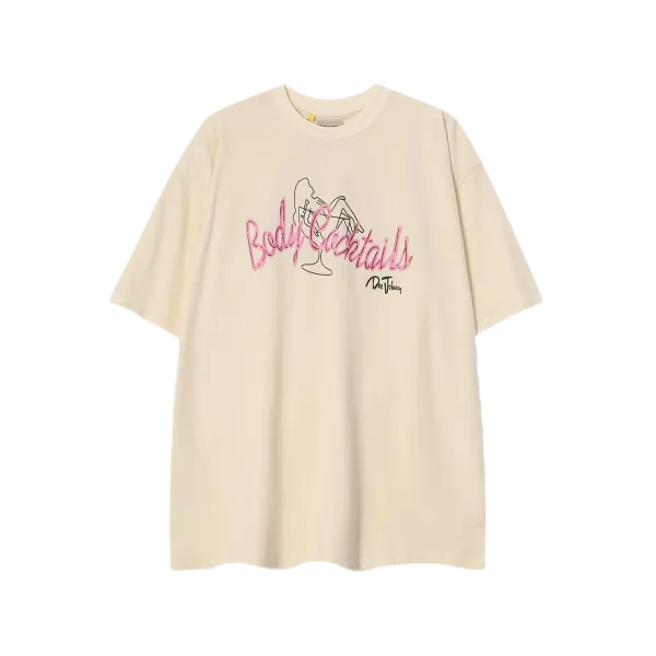 Doe Johnsy Body Cocktails Beige T-Shirt - 1