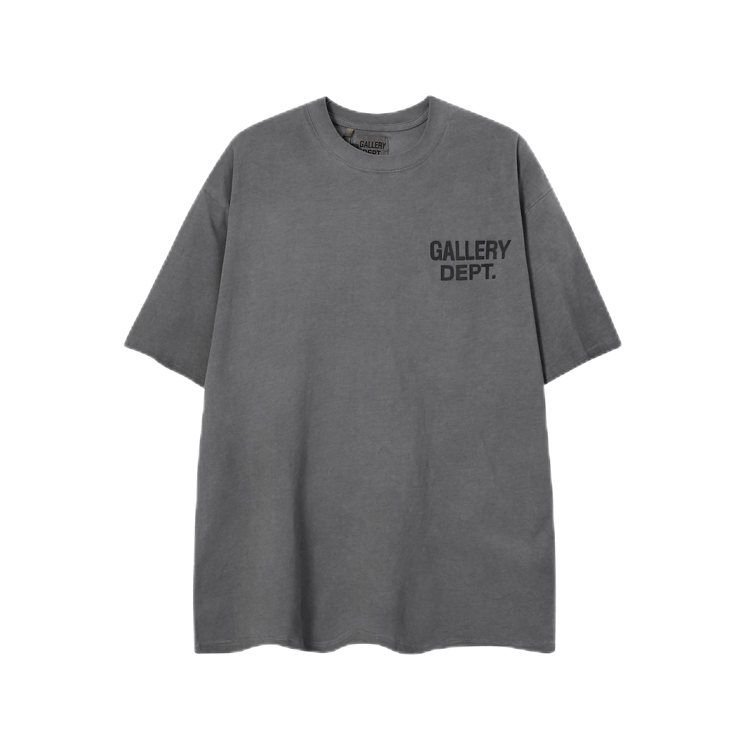 Lanvin Paris 1889 Palm Tree Graphic Washed Gray T-Shirt - 11