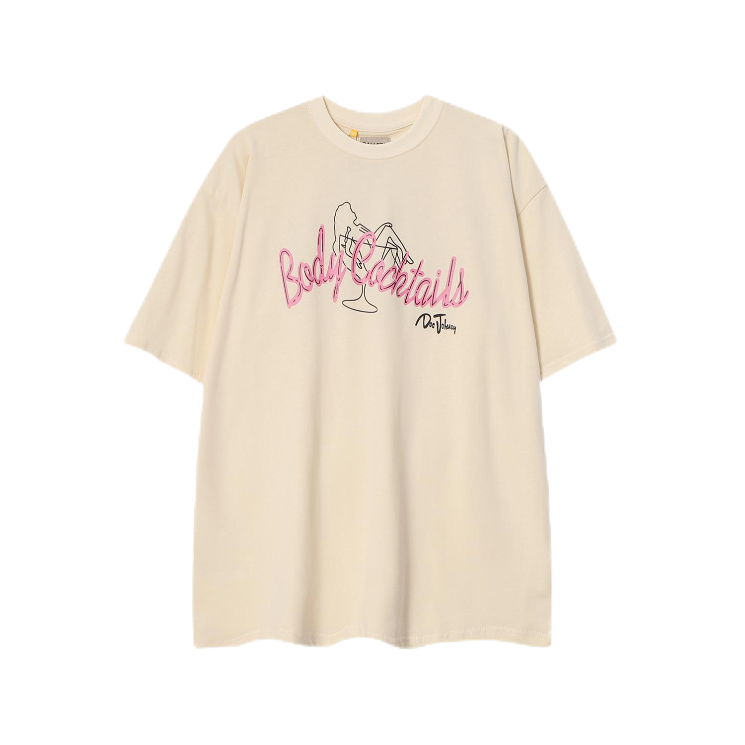 Lanvin Paris 1889 Palm Tree Graphic Washed Gray T-Shirt - 21