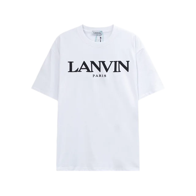 Gallery Dept. T-Shirts Lanvin Logo and Paint Splatter Print product detail image 39
