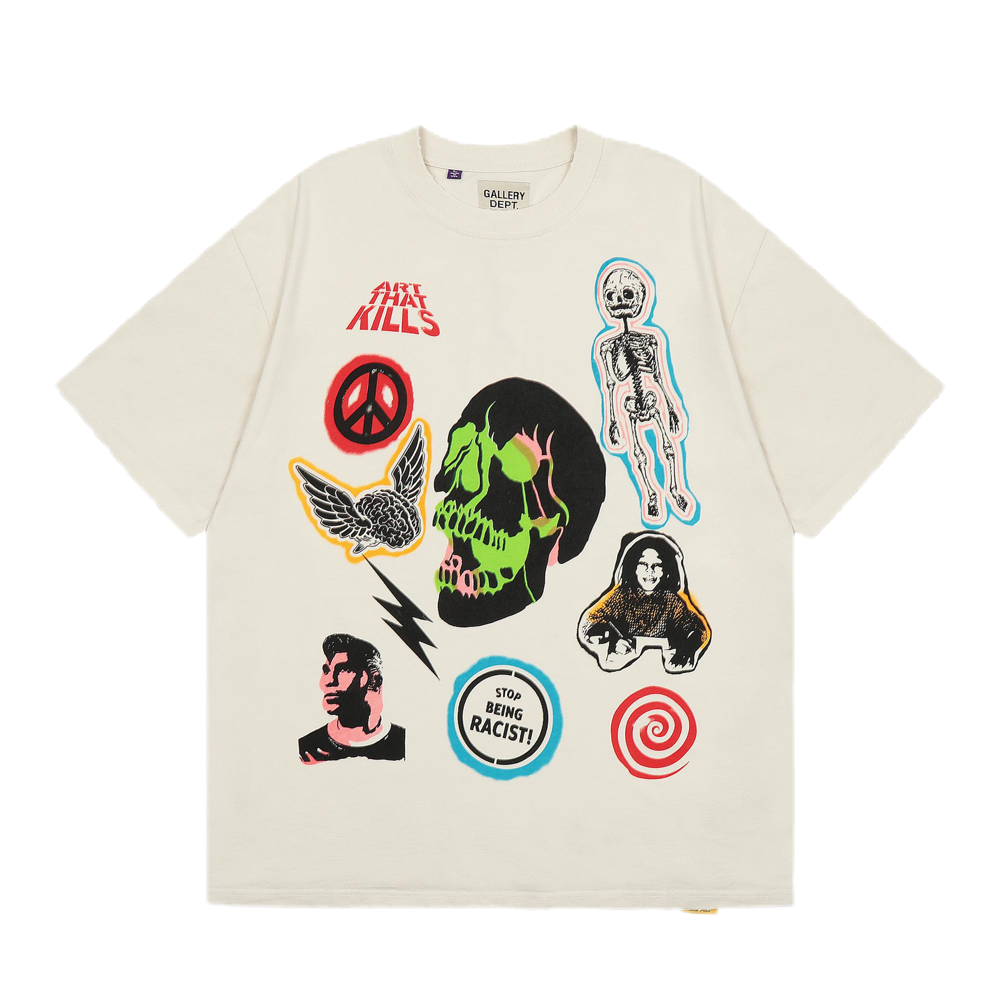 Gallery Dept x Saint Tears Work Shirt Olive Green Shirt - 27
