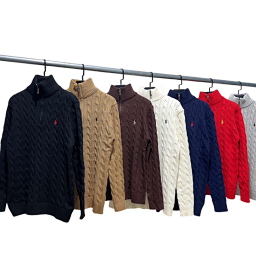 High neck pullover h