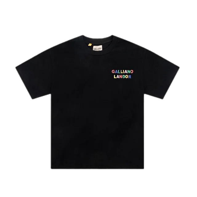 Gallery Dept. T-Shirts Lanvin Logo and Paint Splatter Print product detail image 19