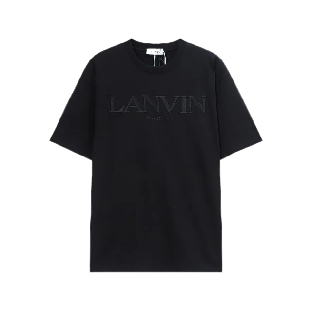 Gallery Dept. T-Shirts Lanvin Logo and Paint Splatter Print product detail image 37