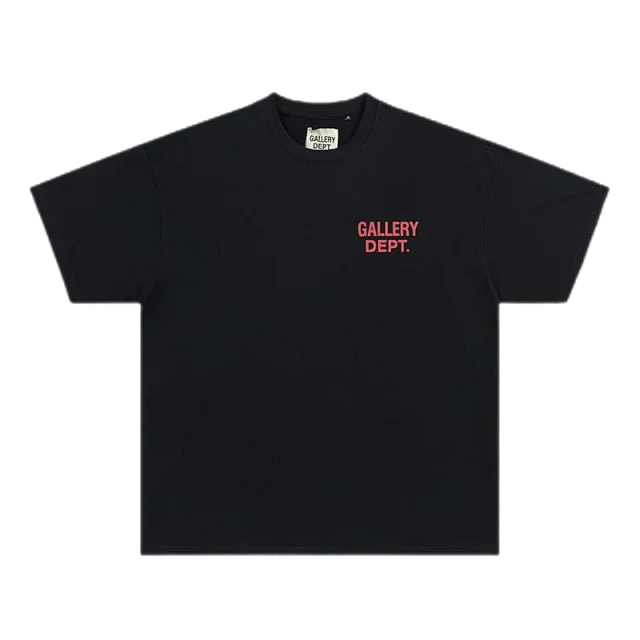Gallery Dept. T-Shirts Lanvin Logo and Paint Splatter Print product detail image 7