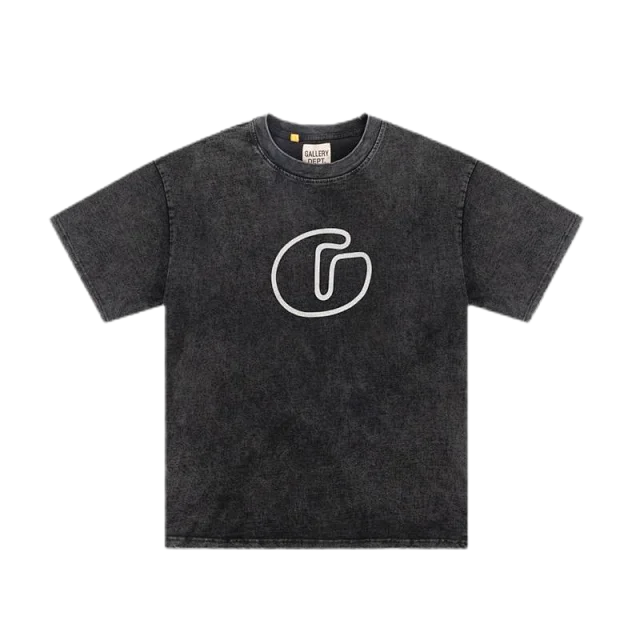 Gallery Dept. T-Shirts Lanvin Logo and Paint Splatter Print product detail image 17