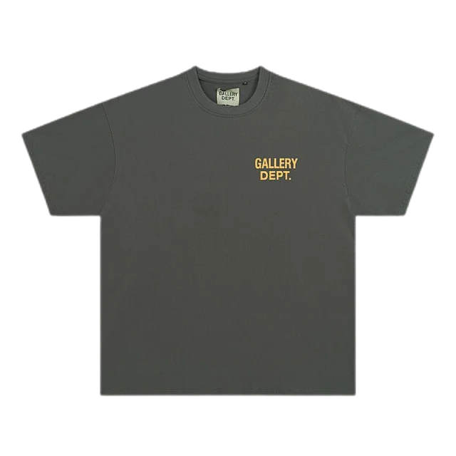 Gallery Dept. T-Shirts Lanvin Logo and Paint Splatter Print product detail image 8