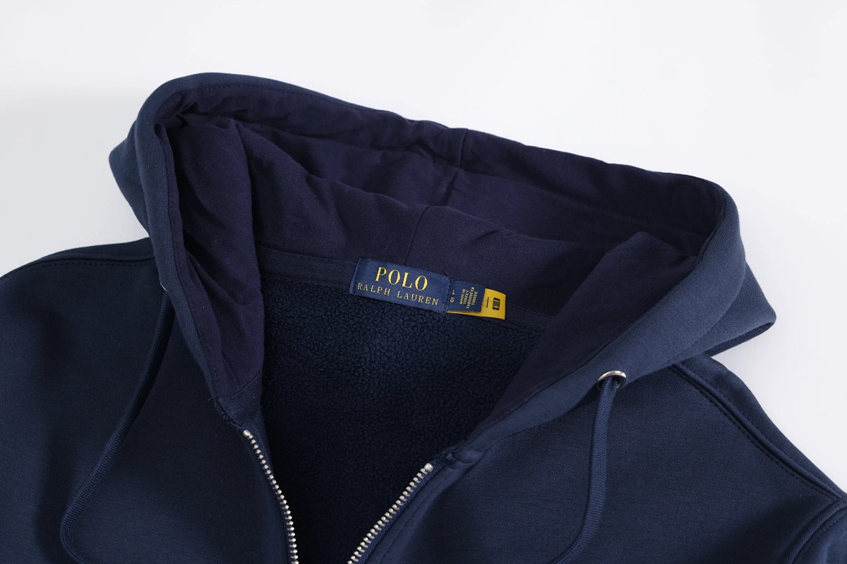 Polo Ralph Lauren Classic Zip-Up Hoodie and Jogger Set Forest Green Tracksuit product detail 2 in Litbuy spreadsheet finds