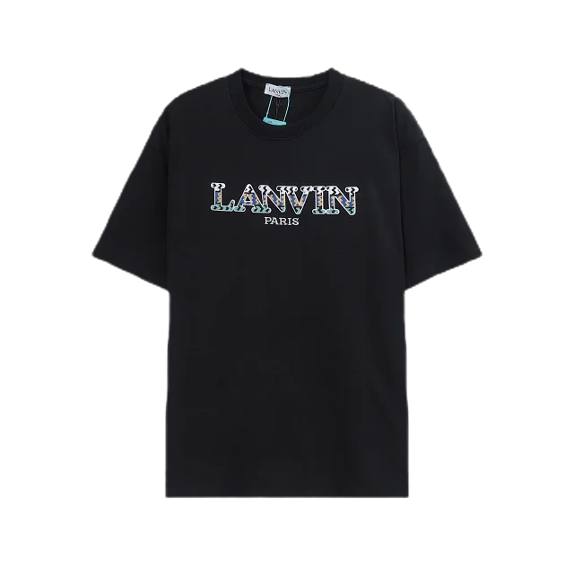 Gallery Dept. T-Shirts Lanvin Logo and Paint Splatter Print product detail image 21