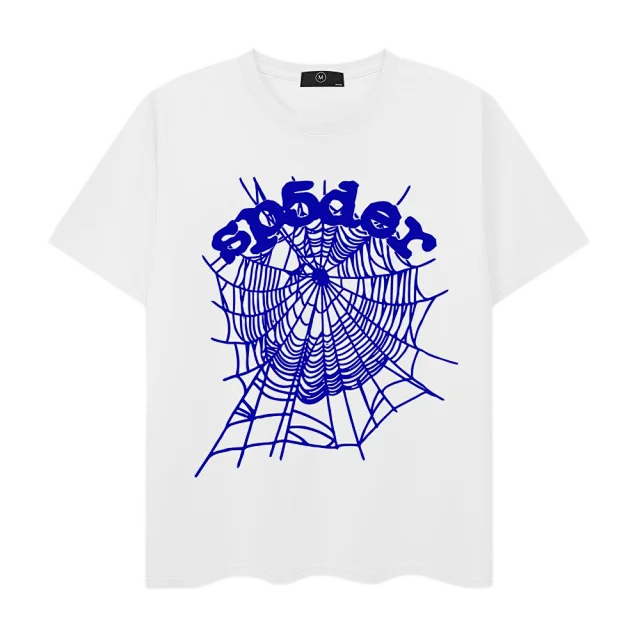 SP5DER T-Shirts Short-Sleeve Graphic Logo T-Shirt product detail image 21