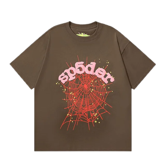 SP5DER T-Shirts Short-Sleeve Graphic Logo T-Shirt product detail image 38