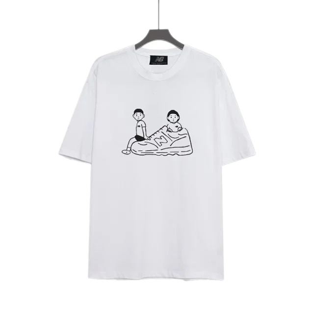 Thom Browne T-Shirts Logo-print short-sleeve crewneck product detail image 14