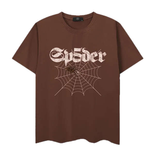 SP5DER T-Shirts Short-Sleeve Graphic Logo T-Shirt product detail image 9