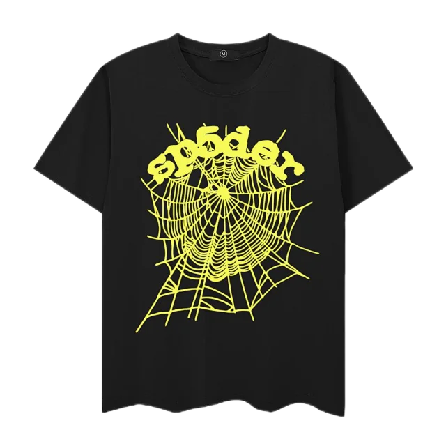 SP5DER T-Shirts Short-Sleeve Graphic Logo T-Shirt product detail image 20