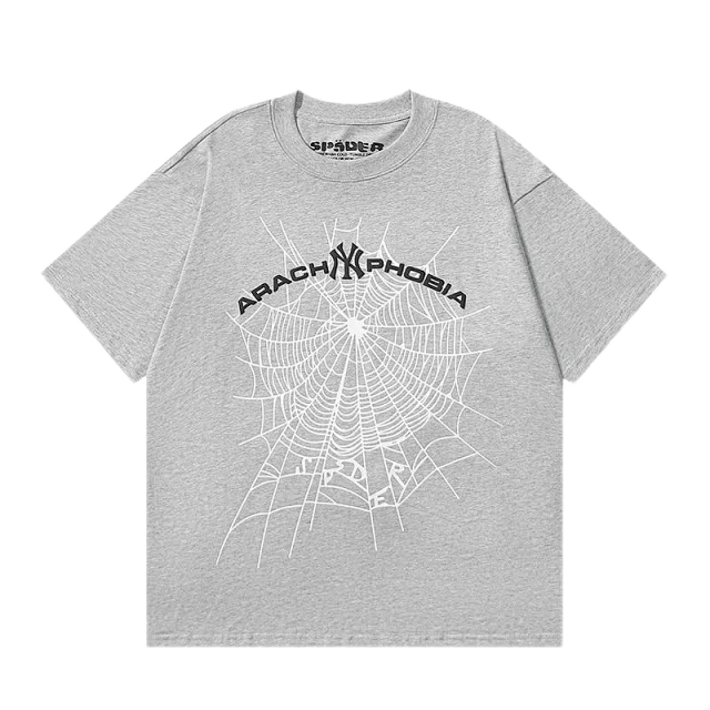 SP5DER T-Shirts Short-Sleeve Graphic Logo T-Shirt product detail image 37