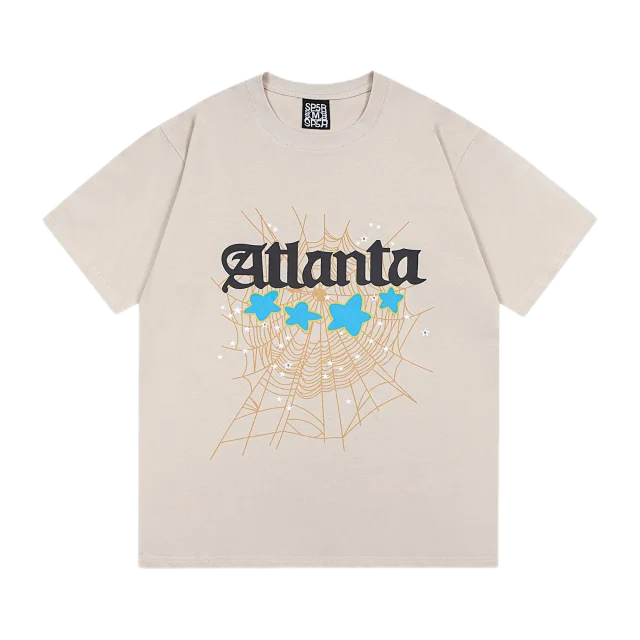 Sp5der T-Shirts Spiderweb Graphic Short-Sleeve T-Shirt product detail image 31