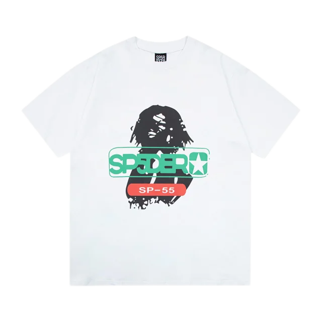 Sp5der T-Shirts Spiderweb Graphic Short-Sleeve T-Shirt product detail image 22