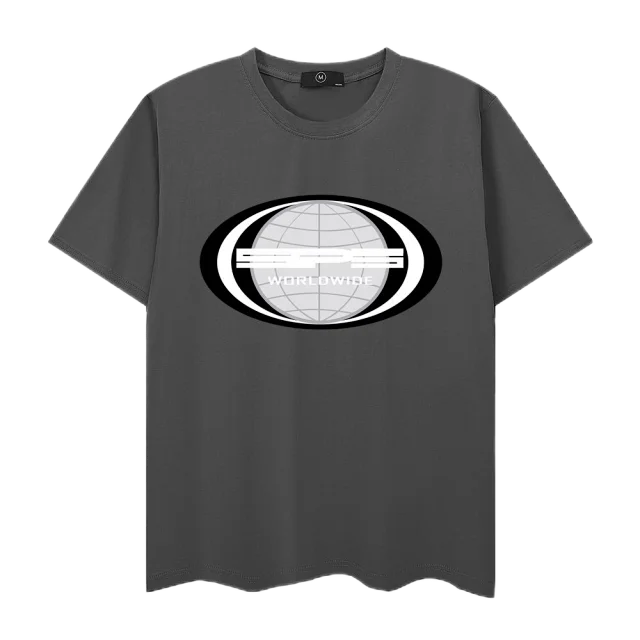 SP5DER T-Shirts Short-Sleeve Graphic Logo T-Shirt product detail image 16