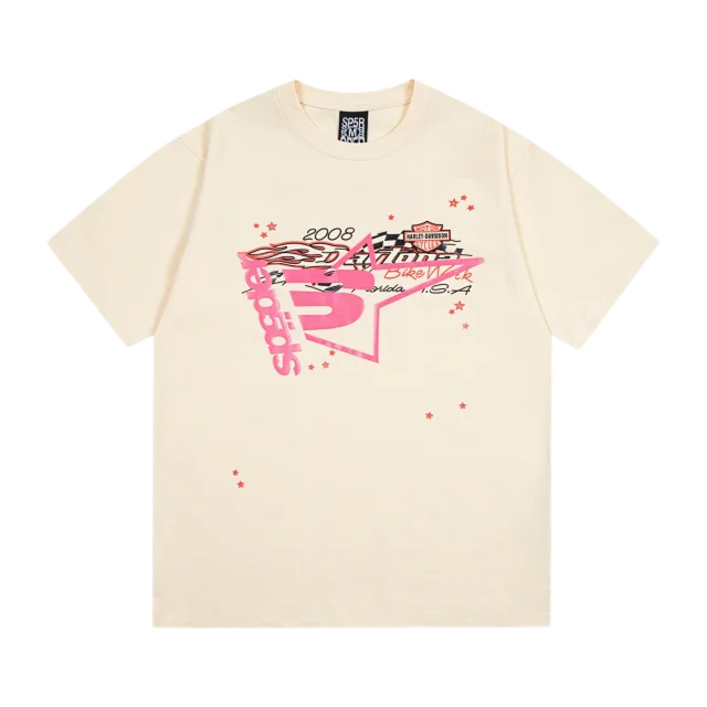 Sp5der T-Shirts Spiderweb Graphic Short-Sleeve T-Shirt product detail image 38